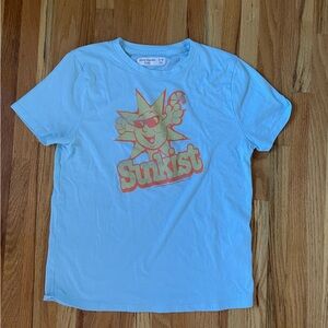 Abercrombie Kids - Sunkist Graphic Tee in Light Blue